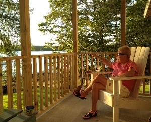 Back Porch, Facing the Waterfront