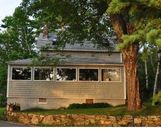 Windows facing John's Bay